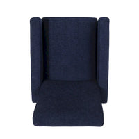 Fauteuil Inclinable à Dossier Poussé Rembourré Kalstrom par Christopher Knight Home
