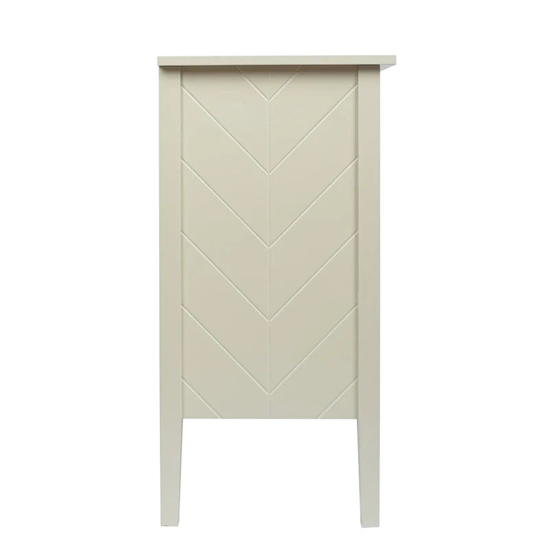 Armoires en bois à 2 portes, buffet de style vintage en bois