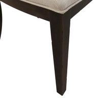 Chaise d'appoint à dossier capitonné rembourrée style ferme Americana (lot de 2)