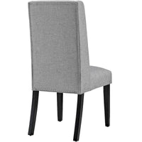 Modway Baron Chaises de salle à manger rembourrées en tissu (lot de 2)