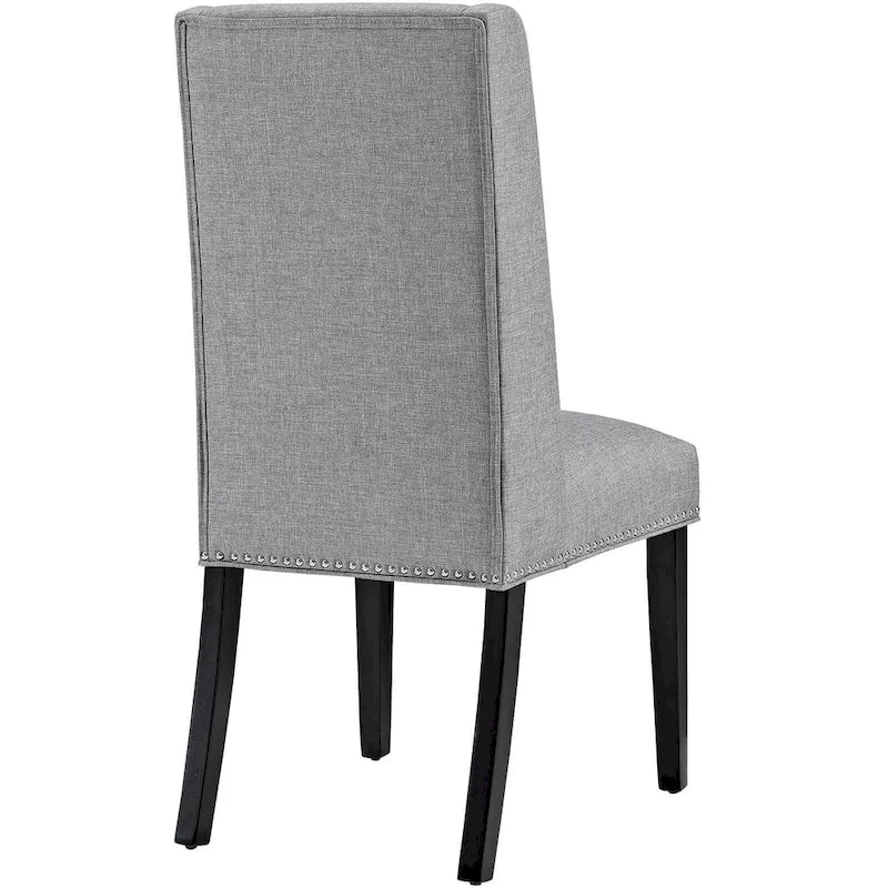 Modway Baron Chaises de salle à manger rembourrées en tissu (lot de 2)