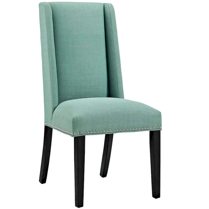 Modway Baron Chaises de salle à manger rembourrées en tissu (lot de 2)
