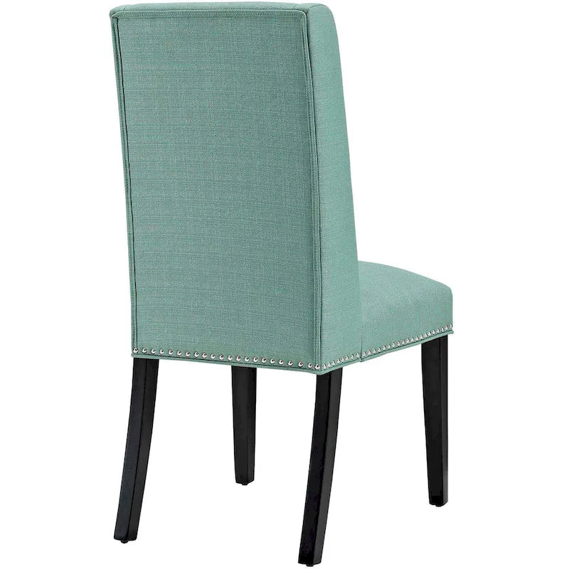 Modway Baron Chaises de salle à manger rembourrées en tissu (lot de 2)
