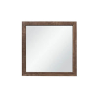 Ensemble de chambre à coucher 3 pièces Tabina marron rustique et moderne