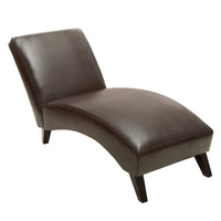 Méridienne en cuir Finlay par Christopher Knight Home