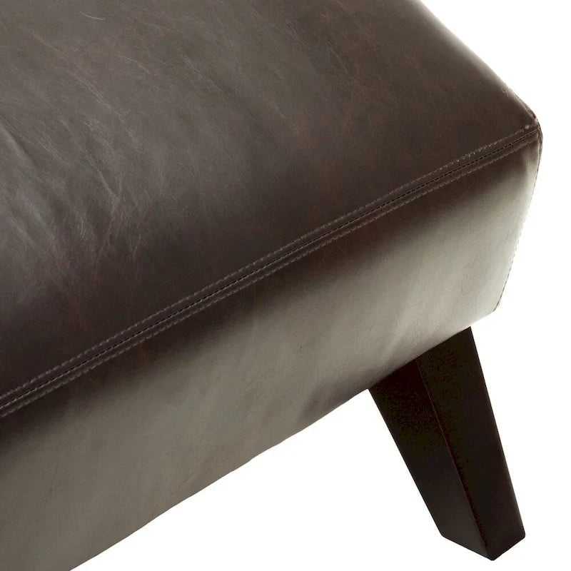 Méridienne en cuir Finlay par Christopher Knight Home