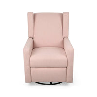 Fauteuil Inclinable Pivotant Rembourré Contemporain Hounker par Christopher Knight Home
