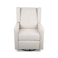 Fauteuil Inclinable Pivotant Rembourré Contemporain Hounker par Christopher Knight Home