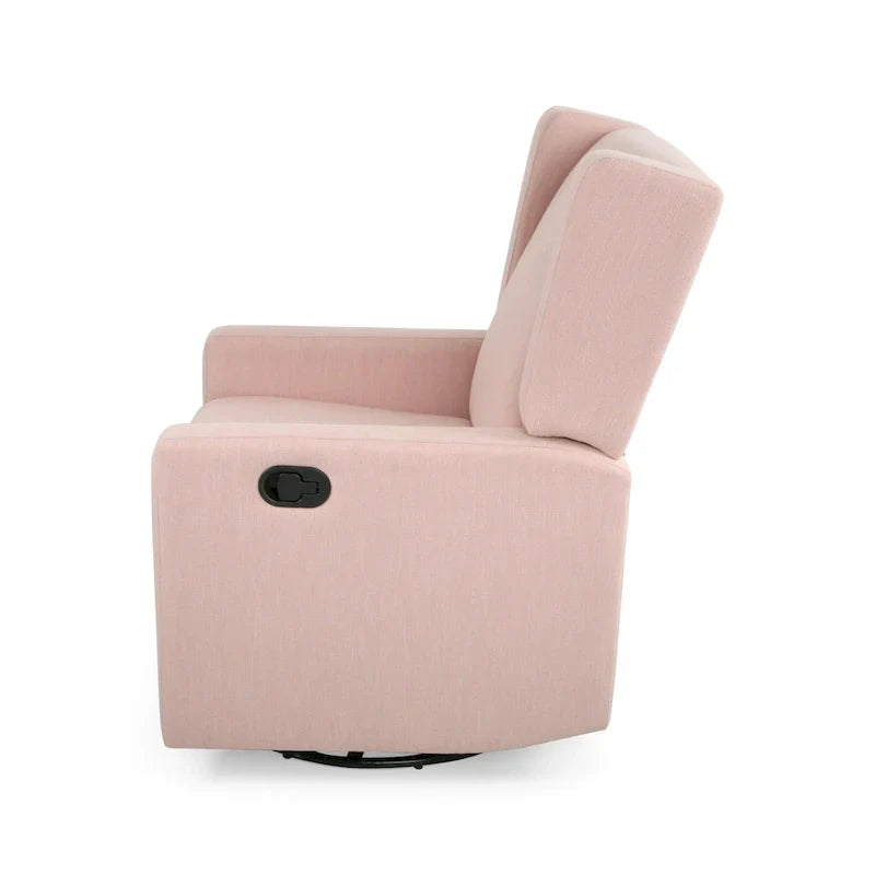 Fauteuil Inclinable Pivotant Rembourré Contemporain Hounker par Christopher Knight Home