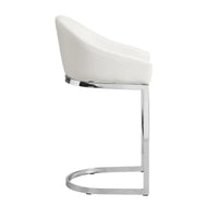 Tabouret de comptoir rembourré Siena 26 pouces