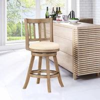 Tabouret de comptoir pivotant Sheldon