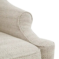 Madison Park Benton Fauteuil coulissant pivotant 360 degrés tan