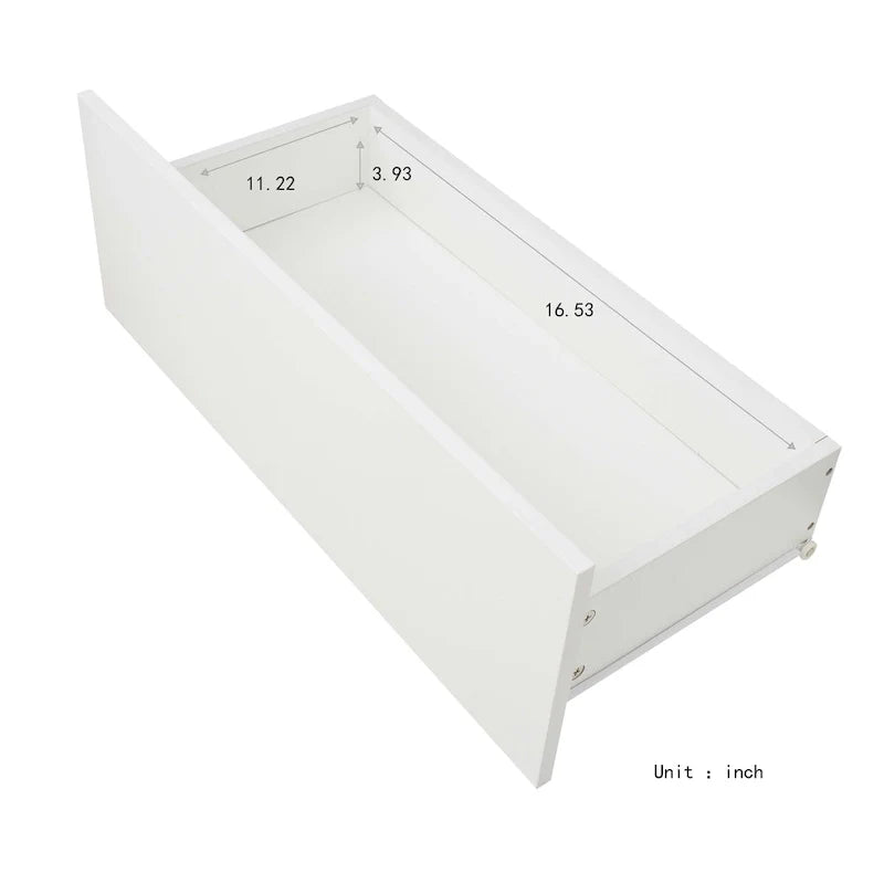 Meuble TV blanc Nestfair avec lumières LED pour TV jusqu'à 70 pouces