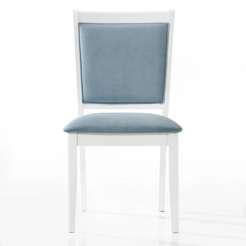 Ensemble de salle à manger luxueux 7 pièces à bandes diamant en cristal CraftPorch