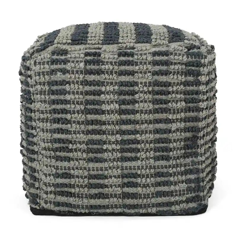 Pouffe cube en tissu bohème Wallsburg de Christopher Knight Home
