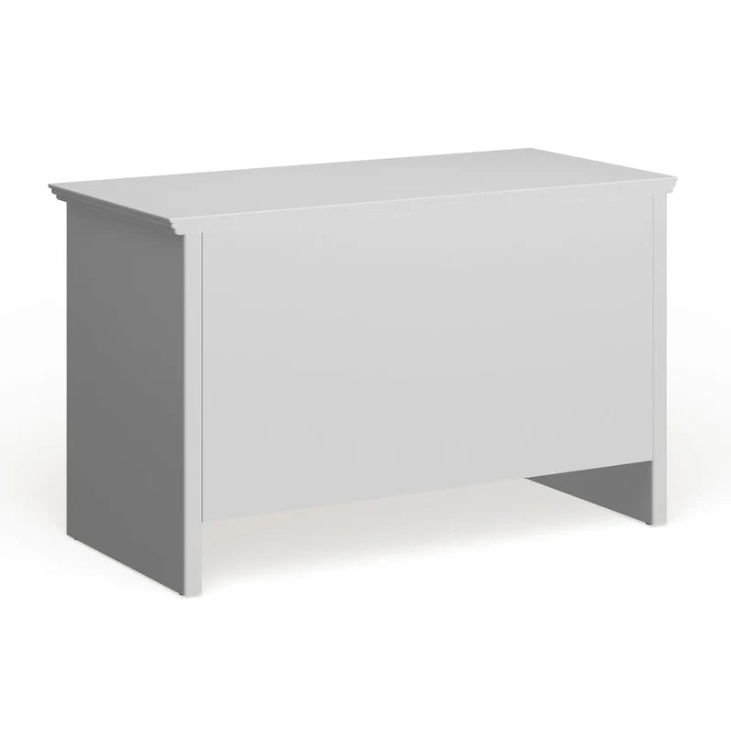 Banc à chaussures Candace en bois blanc Porch & Den