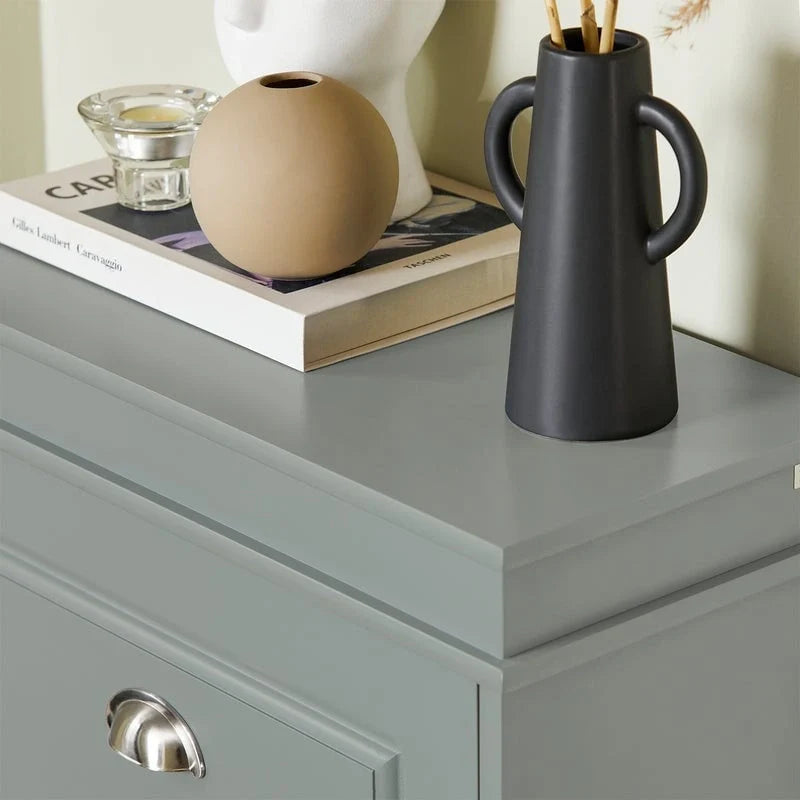 SoBuy FSR94-W, Meuble à Chaussures Commode de Rangement à 3 Tiroirs Étagère à Chaussures