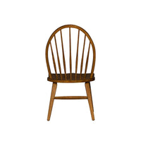 Chaise d'appoint The Gray Barn Hearthstone Ridge tabac à dossier Windsor (lot de 2)