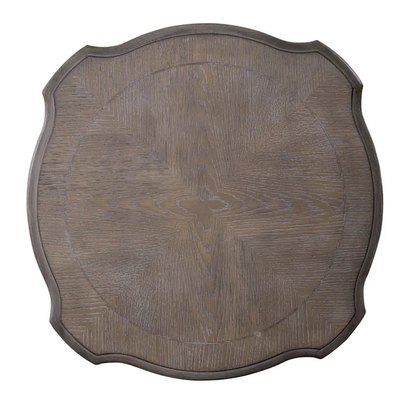 Table d'appoint ronde Magnolia Manor blanc antique