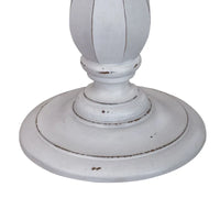 Table d'appoint ronde Magnolia Manor blanc antique