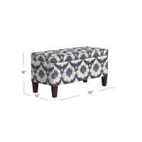 Porch & Den Holman banc de rangement décoratif
