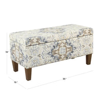 Porch & Den Holman banc de rangement décoratif