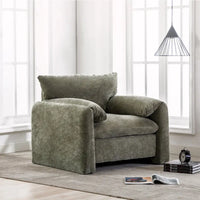 Fauteuil d'appoint surdimensionné fauteuil