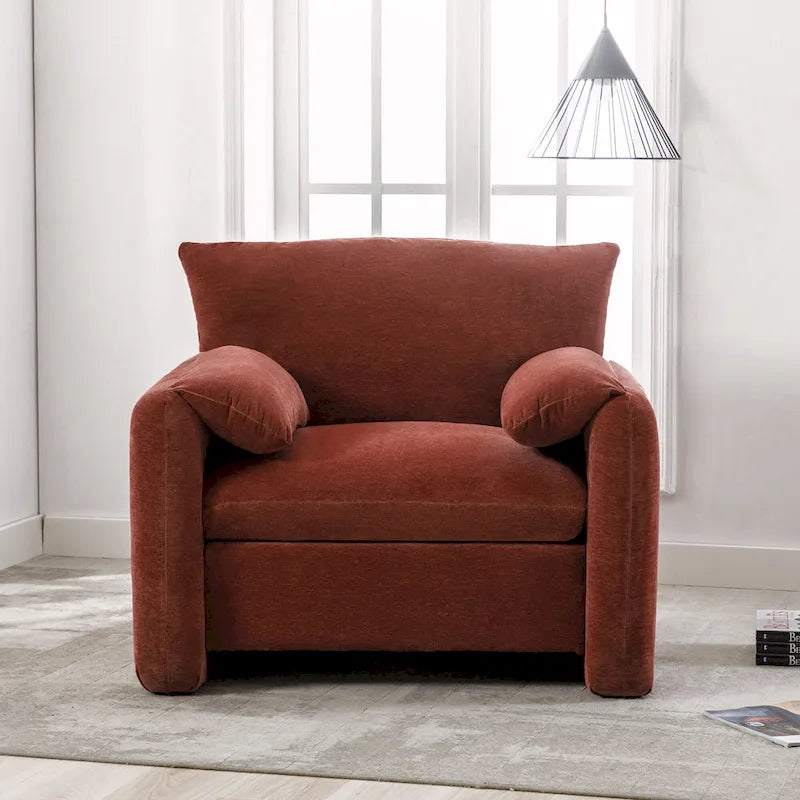 Fauteuil d'appoint surdimensionné fauteuil