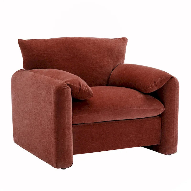 Fauteuil d'appoint surdimensionné fauteuil