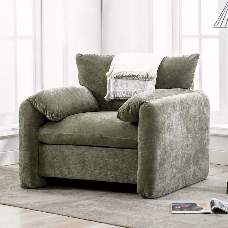 Fauteuil d'appoint surdimensionné fauteuil