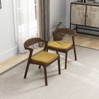 Chaise de salle à manger moderne mid-century Rosanna (lot de 2)