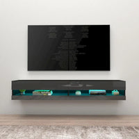 Meuble TV suspendu mural flottant Vigo 180 de 71 pouces
