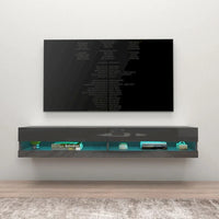 Meuble TV suspendu mural flottant Vigo 180 de 71 pouces