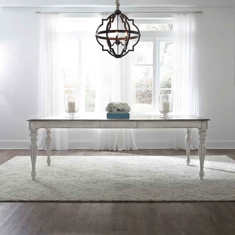 Table rectangulaire à pieds droits Magnolia Manor