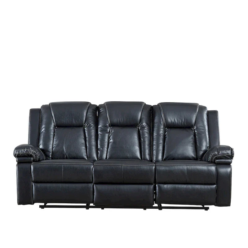 Canapé inclinable en cuir reconstitué