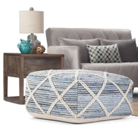 WYNDENHALL Woodley pouf carré