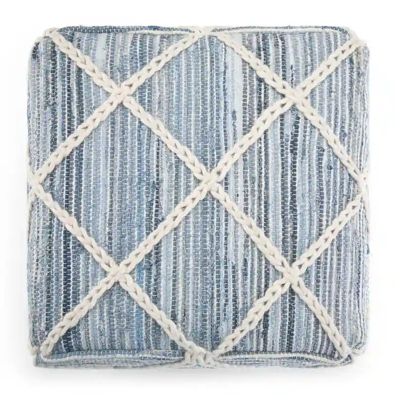 WYNDENHALL Woodley pouf carré