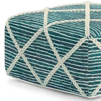 WYNDENHALL Woodley pouf carré