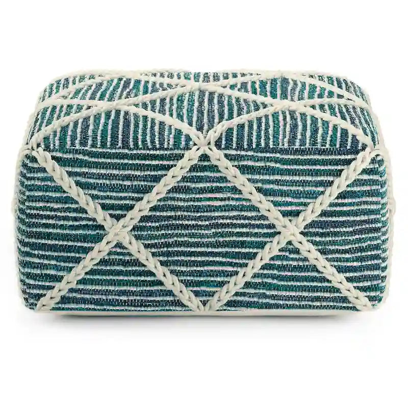 WYNDENHALL Woodley pouf carré