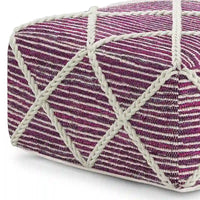 WYNDENHALL Woodley pouf carré