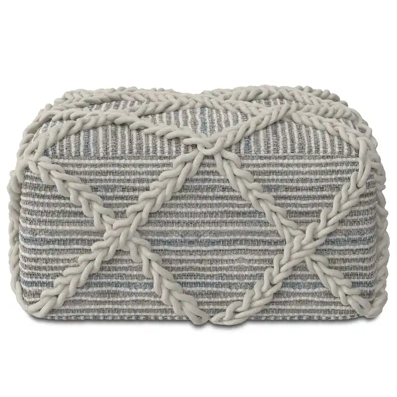WYNDENHALL Woodley pouf carré