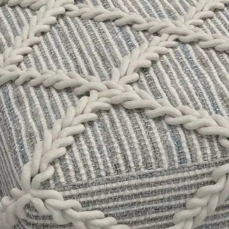 WYNDENHALL Woodley pouf carré