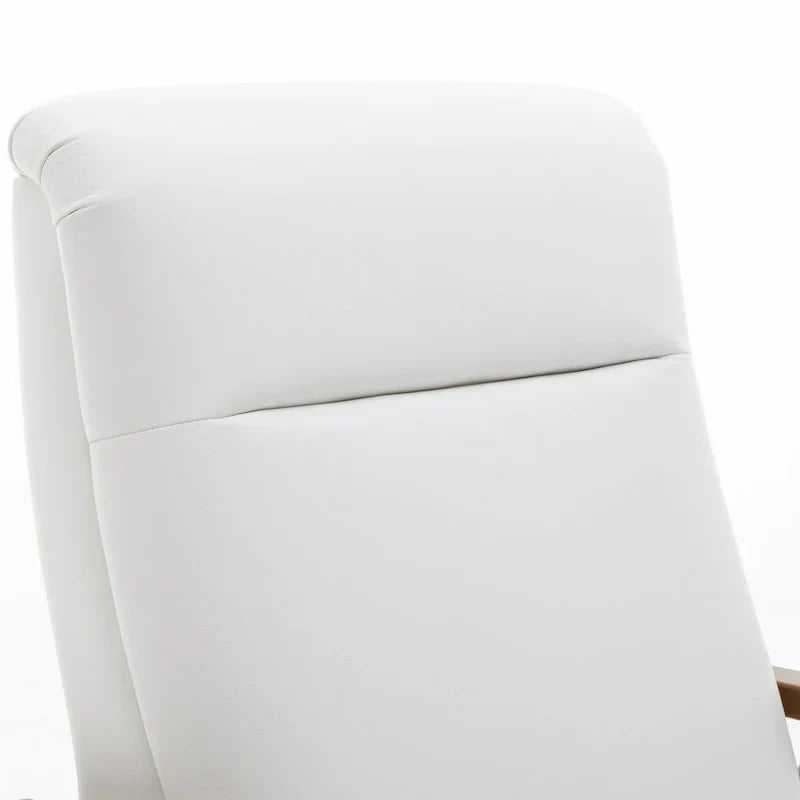 Fauteuil Inclinable à Dossier Poussé en Bois Rembourré Sienna par Greyson Living