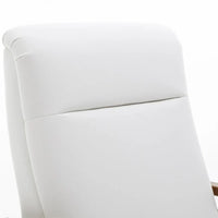 Fauteuil Inclinable à Dossier Poussé en Bois Rembourré Sienna par Greyson Living