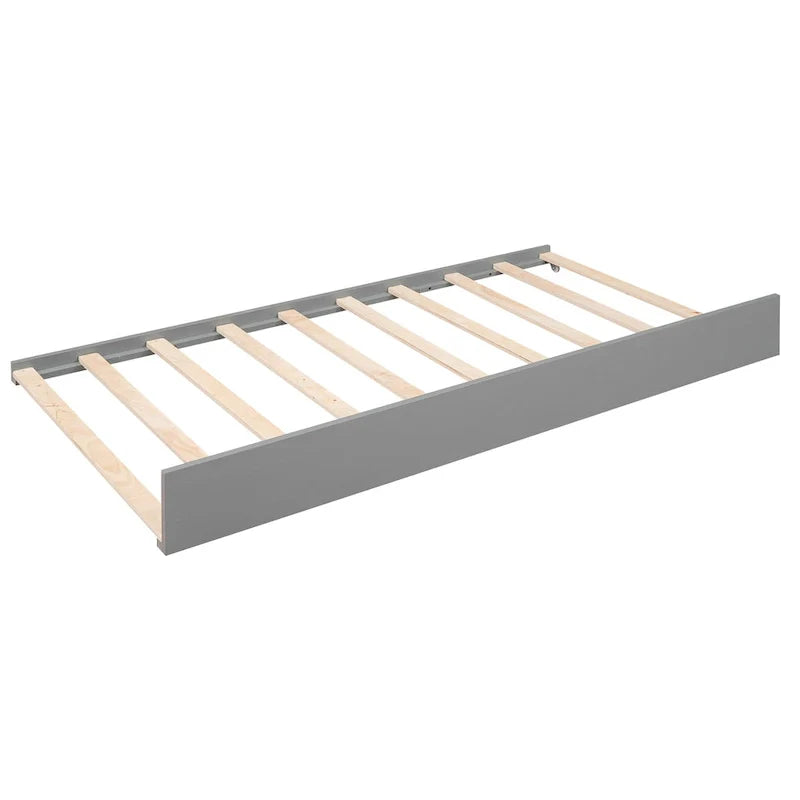 Lit de jour en bois Twin XL avec 2 lits gigognes et conception de recharge USB