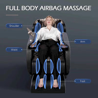 Fauteuil de massage Ukuowu Faovr 04 ADV avec massage corps complet à gravité zéro, double-cœur S Track et commande par application