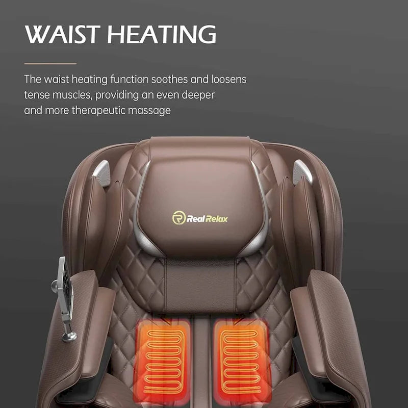 Fauteuil de massage Ukuowu Faovr 04 ADV avec massage corps complet à gravité zéro, double-cœur S Track et commande par application