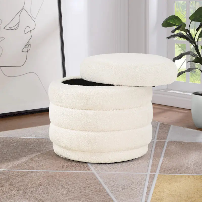 Ottoman de rangement Cecil