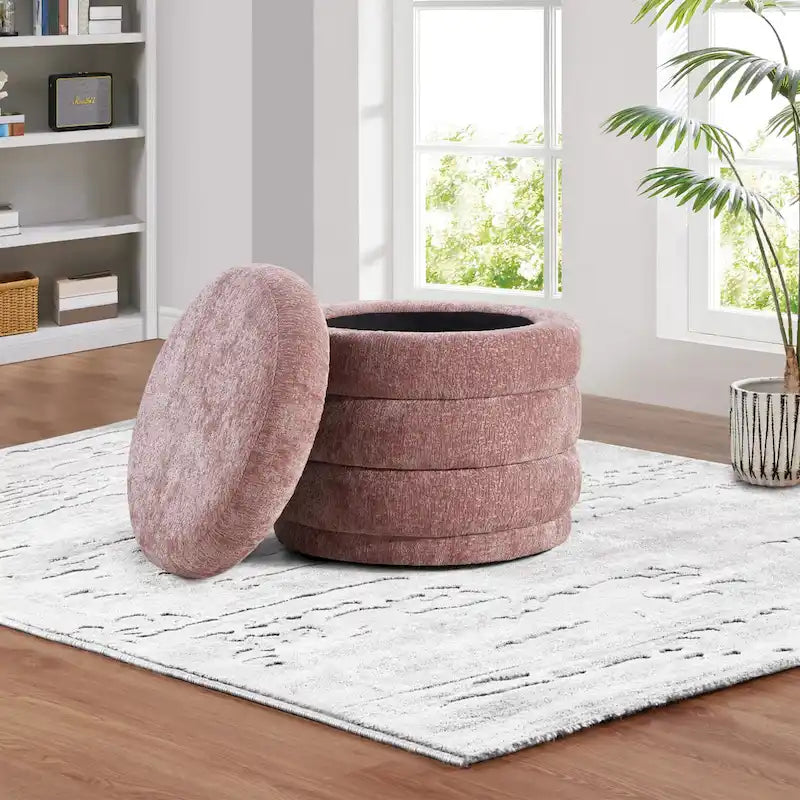 Ottoman de rangement Cecil