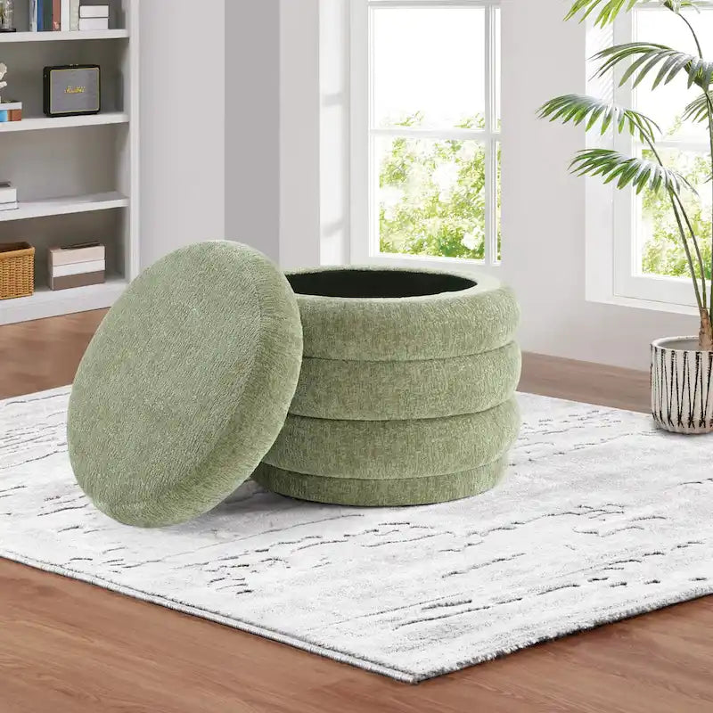 Ottoman de rangement Cecil